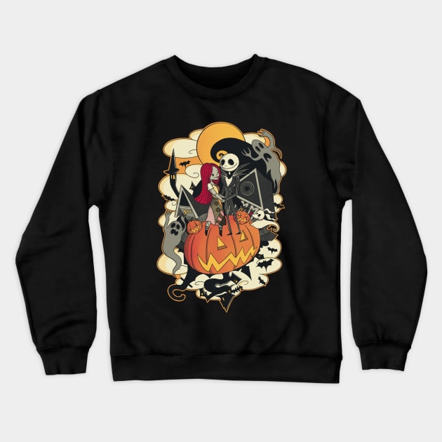 Halloween Dream Crewneck Sweatshirt by TaylorRoss1